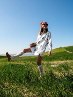 Compression socks · daisies