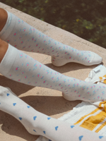 Compression socks · neon leopard print