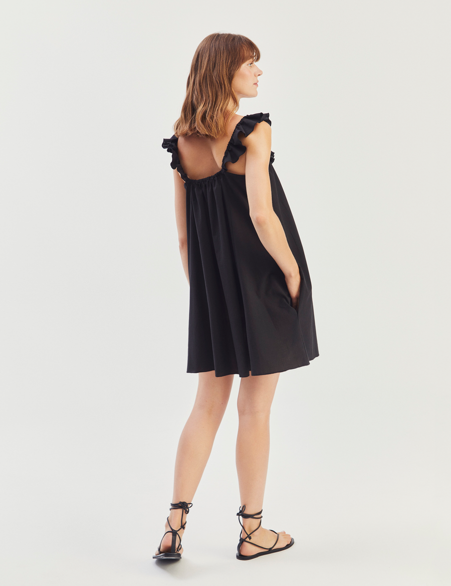 Mini Dress · soft black
