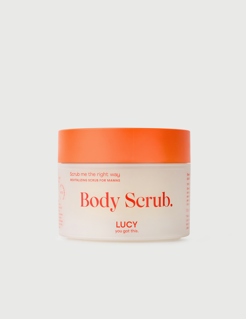 Body Scrub.