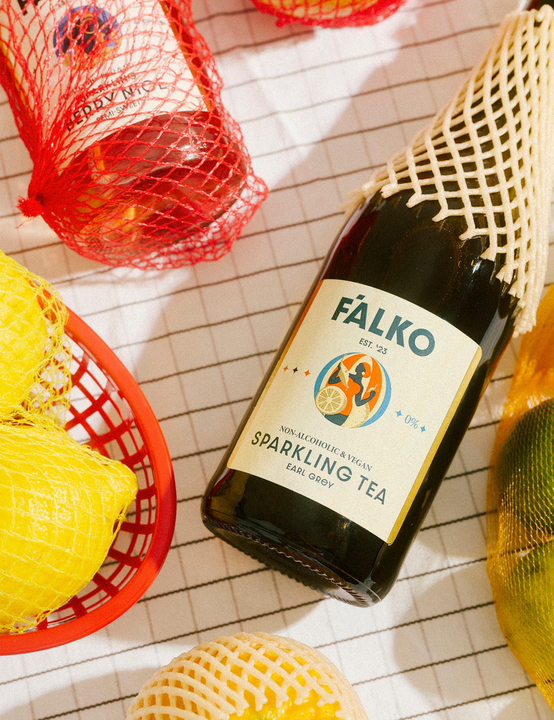 F'ALKO 750 ml · Sparkling Tea 0%