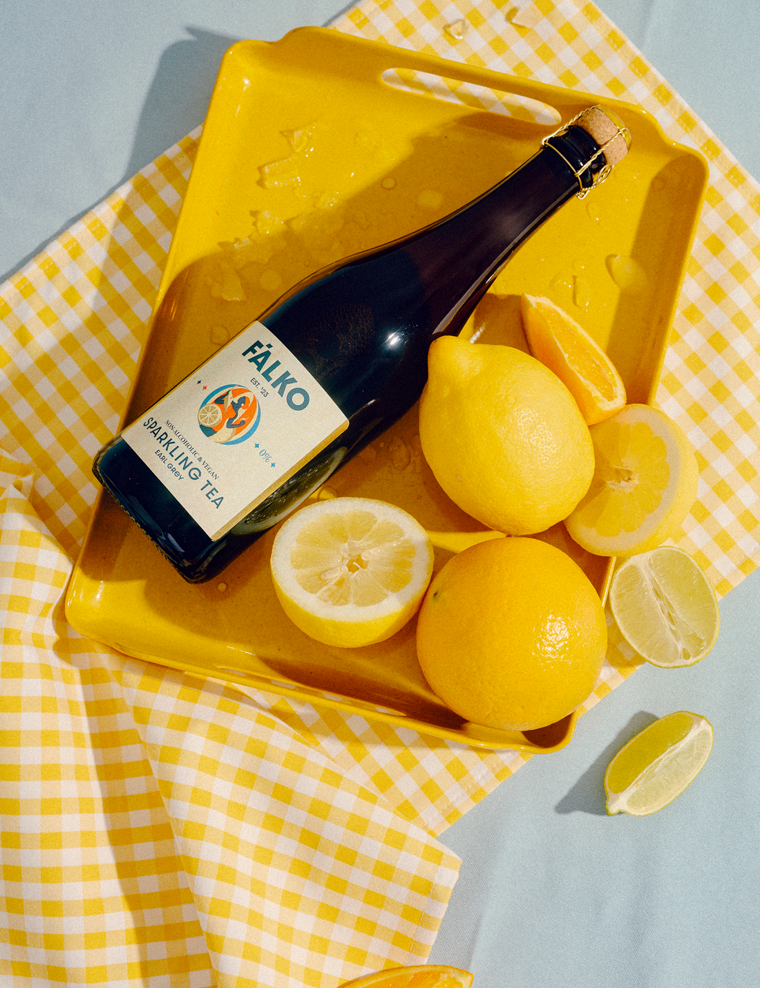 F'ALKO 750 ml · Sparkling Tea 0%
