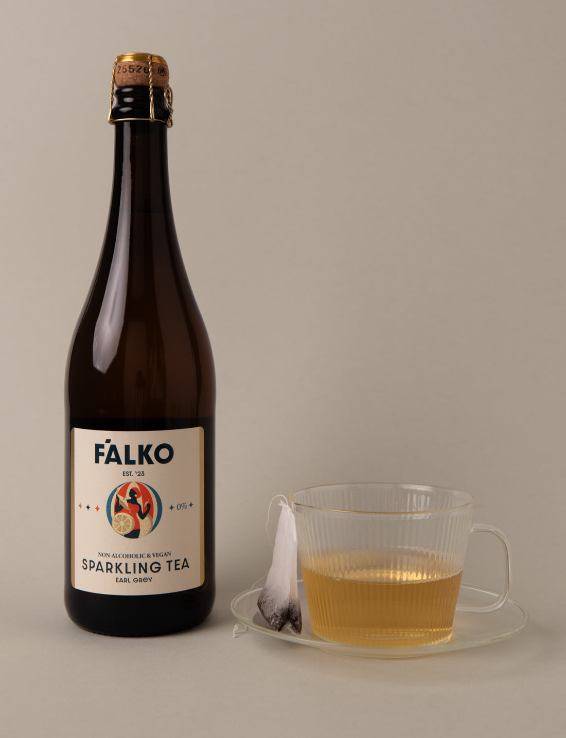 F'ALKO 750 ml · Sparkling Tea 0%