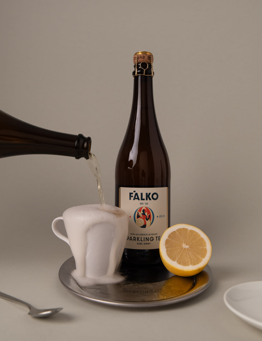 F'ALKO 750 ml · Sparkling Tea 0%