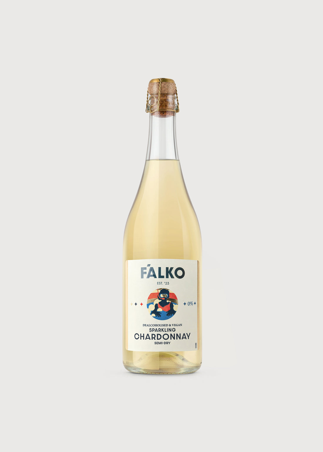 F'ALKO 750 ml · Sparkling Chardonnay 0%