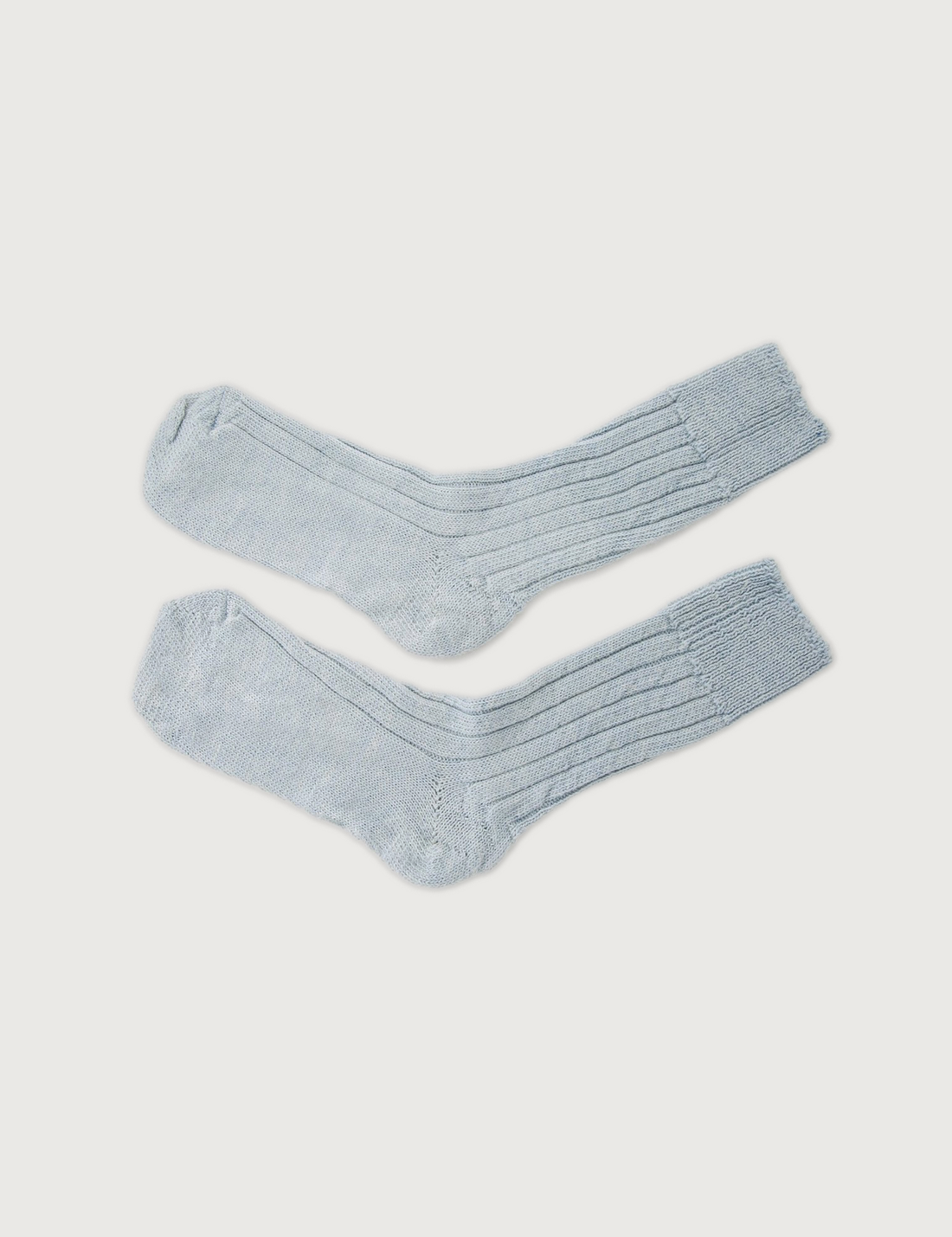 Alpaca Bed Socks · powder blue